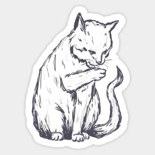 Feline Energy Sticker